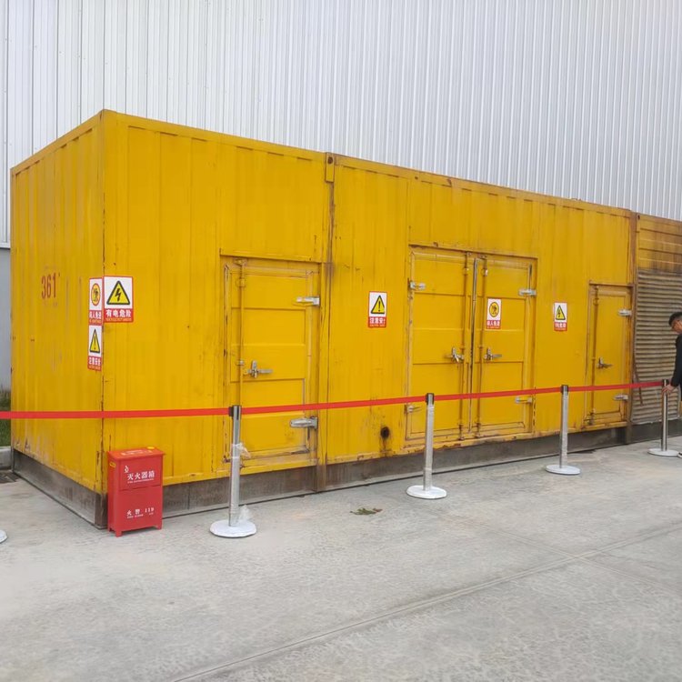 万山租赁静音发电机